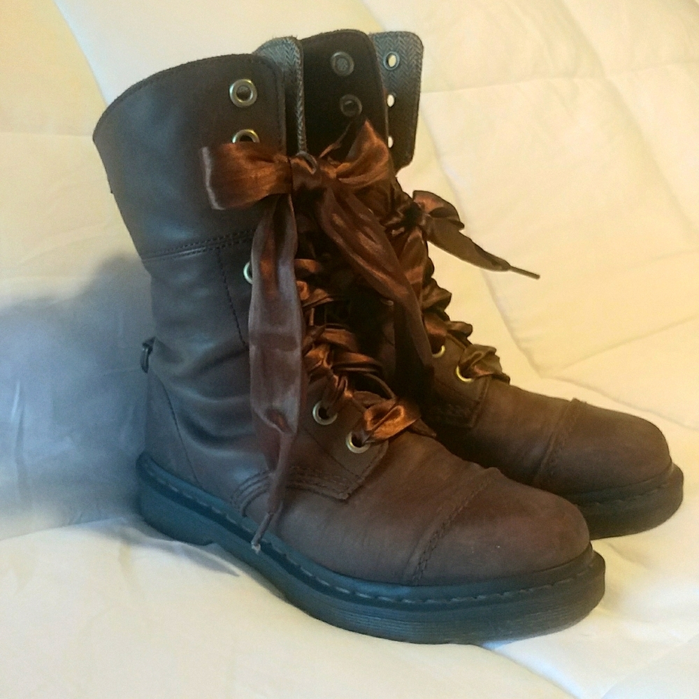 Dr. Martens Aimilie Combat Boots 8